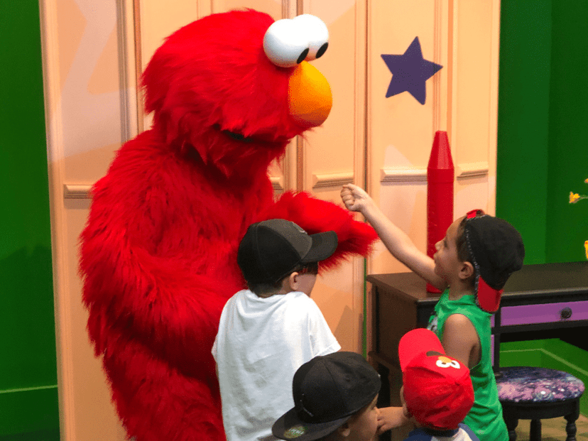 sesame street, olmo, seaworld orlando