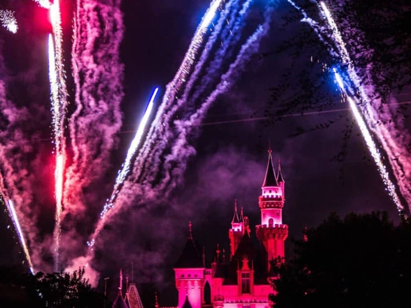 Disney fireworks