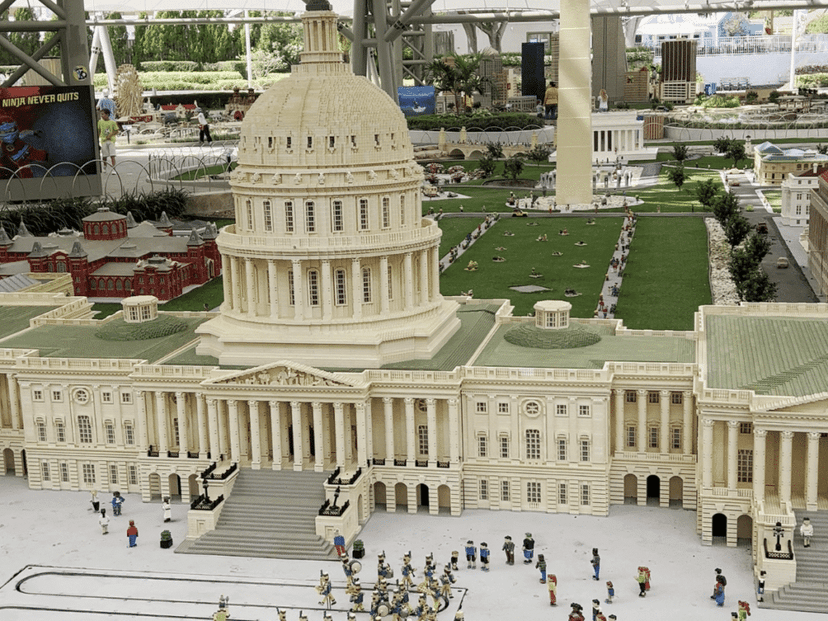Miniland USA at Legoland Florida