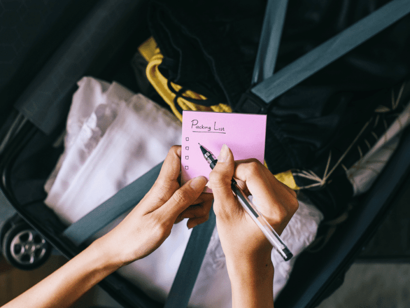 Packing list for Orlando