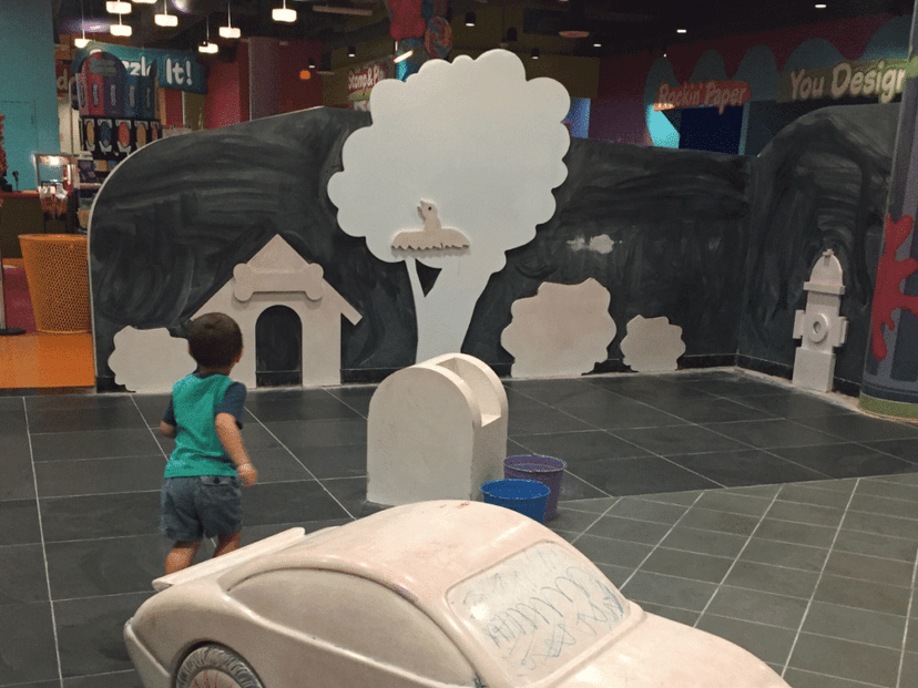 crayola experience at Florida mall